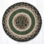 Celtic Knot Round Trivet – Irish Heritage Design on Braided Jute 10