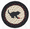 Earth Rugs MSPR-238 Kitten Printed Round Trivet 10``x10``