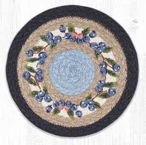 Earth Rugs Round Jute Trivet 10"x10" - Thumbnail 5