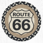 Earth Rugs Route 66 Round Trivet – 10