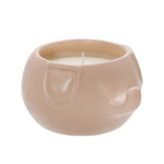 Sagebrook Home 7.5`` Elephant Candle By Liv & Skye, Flower Petals