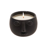 Sagebrook Home 4.75`` Face Candle By Liv & Skye, French Vanilla