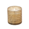 Sagebrook Home 17.6Oz Candle On Champ. Stripe Glass By Liv & Skye