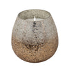 Sagebrook Home 42Oz Candle On Gray Ombre Glass By Liv & Skye