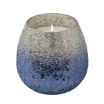 Sagebrook Home 42Oz  Candle On Blue Ombre Glass By Liv & Skye