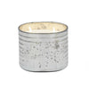 Sagebrook Home 40Oz Candle On Gray Striped Glass By Liv & Skye