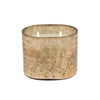 Sagebrook Home 40Oz Candle On Champ. Striped Glass By Liv & Skye