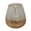 Sagebrook Home 80085-01 10" 64Oz Candle On Champagne Ombre Glass By Liv & Skye