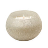 Sagebrook Home 70Oz Candle On Silver Beaded Holder By Liv & Skye