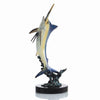 SPI Home Excited Blue Marlin Sculpture