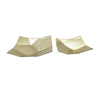 Sagebrook Home 17737 Metal, Set of 2 10/13" Hammered Plates, Gold