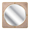 IMAX Worldwide Home SG Suede Wall Mirror