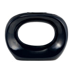 Sagebrook Home 15861-04 11" Oval Vase, Navy Blue