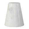Benzara Conical Shaped Marble Bracelet Holder, Large, White