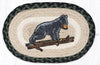 Earth Rugs MSP-116 Bear Cub Printed Oval Swatch 10``x15``