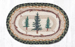 Earth Rugs MSP-116 Tall Timbers Printed Oval Swatch 10``x15``