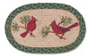 Earth Rugs MSP-365 Cardinal Printed Oval Swatch 10``x15``