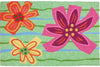 Jellybean Crayon Hibiscus Indoor & Outdoor Rug