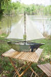Kalalou NTM1001 Recycled Iron Sail Boat
