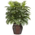 Nearly Natural 6651 Areca Palm with Vase Silk Plants