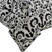 Benzara BM227296 7 Piece King Polyester Comforter Set with Large Medallion