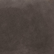Benzara Rectangular Leatherette Throw Pillow with Flanged Edges, Gray