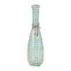 Sagebrook Home 17662-01 Glass, 16" Mosaic Vase, Blue