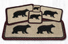 Earth Rugs WW-395 Cabin Bear Wicker Weave Placemat