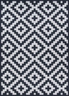 Couristan Afuera Diatomic 7'10" X 10'9" Rectangular Indoor/Outdoor  Transitional Rug