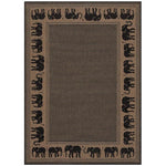 Couristan Recife Elephant 2' X 3'7" Rectangular Indoor/Outdoor  Transitional Rug