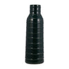 Sagebrook Home 17918-06 Ceramic, 20" Tribal Vase, Forest Green