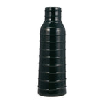Sagebrook Home 17918-06 Ceramic, 20" Tribal Vase, Forest Green