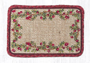 Earth Rugs WW-390 Cranberries Wicker Weave Table Runner 13``x36``