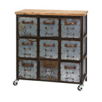 IMAX Worldwide Home Holloway 9-Drawer Cabinet