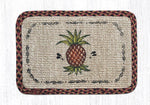 Earth Rugs WW-375 Pineapple Wicker Weave Trivet