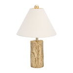 Sagebrook Home 50785 Resin 21" Textured Table Lamp, Gold
