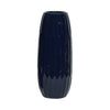 Sagebrook Home 14651-10 Ceramic 14" Vase, Navy Blue