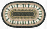 Earth Rugs OP-116 Tall Timbers Oval Patch
