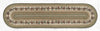Earth Rugs OP-51 Needles & Cones Oval Patch 2`x8`