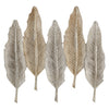 IMAX Worldwide Home Riad Silver Leaves Wall Decor