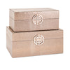 IMAX Worldwide Home Marcela Lidded Boxes - Set of 2