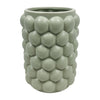 Sagebrook Home 18635-03 Ceramic, 7" Bubble Vase, Cucumber