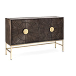 IMAX Worldwide Home Felincia Carved Wood Sideboard Cabinet