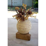 Kalalou A6285 Round Seagrass Planter