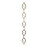 IMAX Worldwide Home Ophelia Five Teardrops Wall Mirror