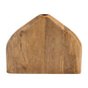 Sagebrook Home 17557-01 Wood, 11" Tapered Vase, Brown