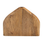Sagebrook Home 17557-01 Wood, 11" Tapered Vase, Brown