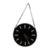Sagebrook Home 17201 Metal, 14" Wall Clock, Black