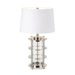 IMAX Worldwide Home Capri Aluminum and Glass Lamp