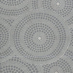 Benzara Power loomed Flatweave Fabric Rug with Tribal Pattern, Large, Gray